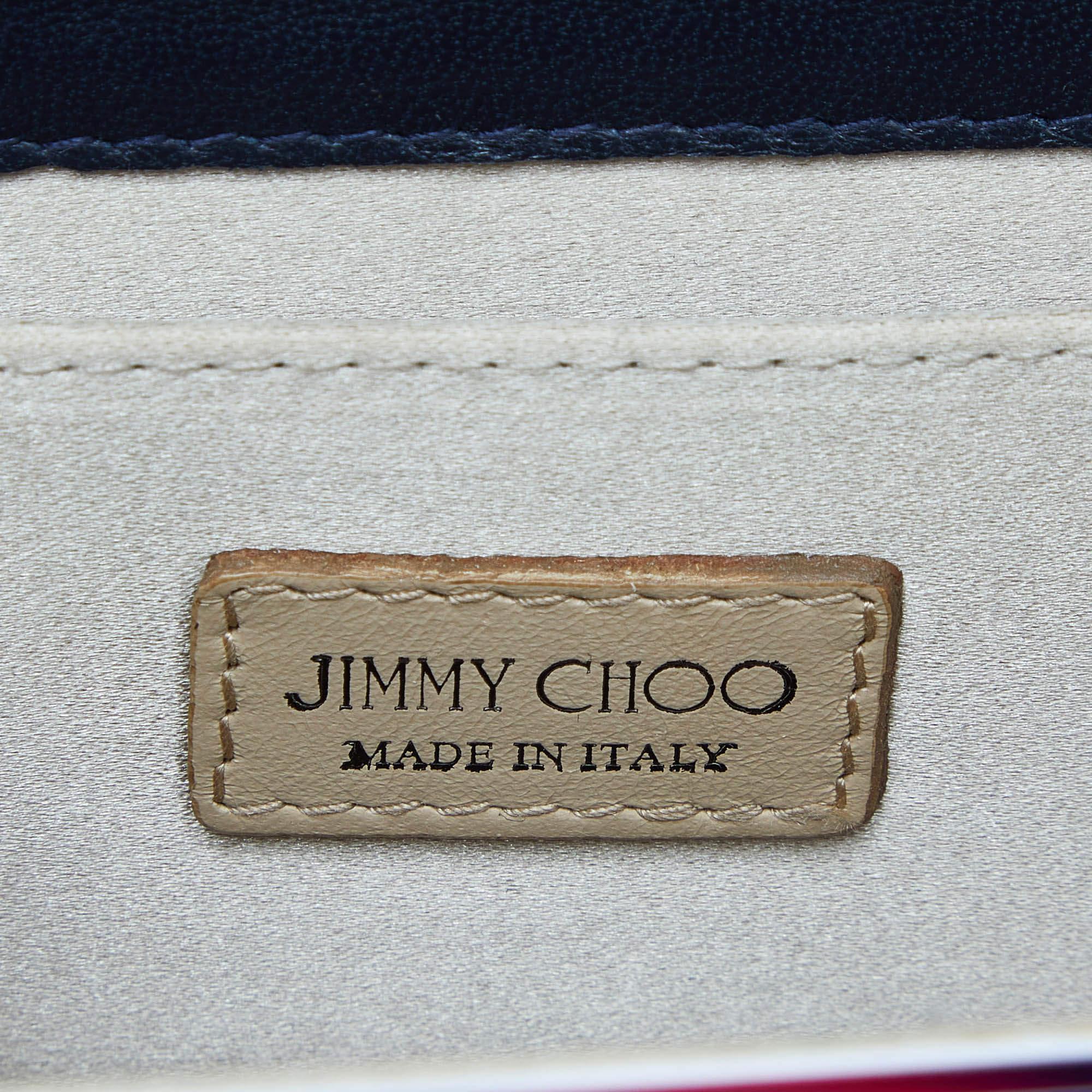 Jimmy Choo Tri Color Acrylic Yes Candy Wallet On Chain 1