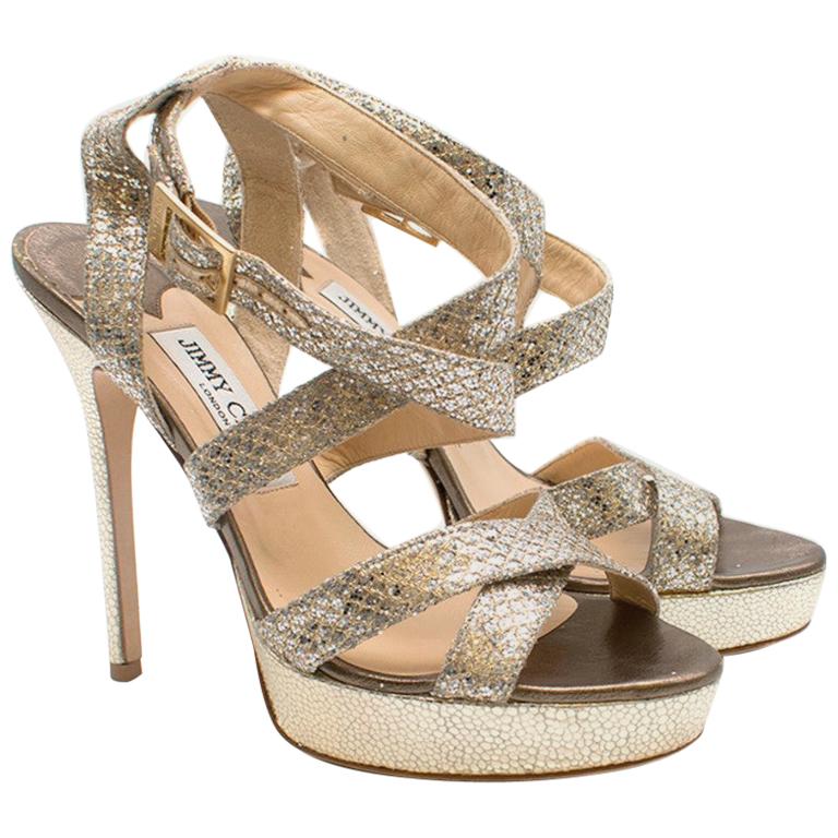 jimmy choo vamp platform sandals