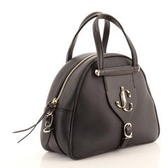 Jimmy Choo Varenne Bowling Bag Leather Small