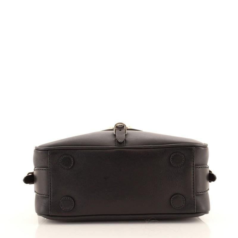 Leder Bowlingtasche von Jimmy Choo Varenne Klein im Zustand „Gut“ in NY, NY