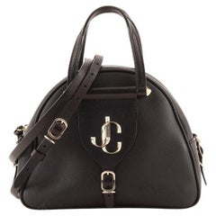 Leder Bowlingtasche von Jimmy Choo Varenne Klein