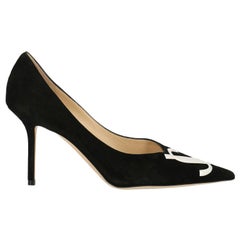 Jimmy Choo Woman Pumps Black Leather IT 39.5