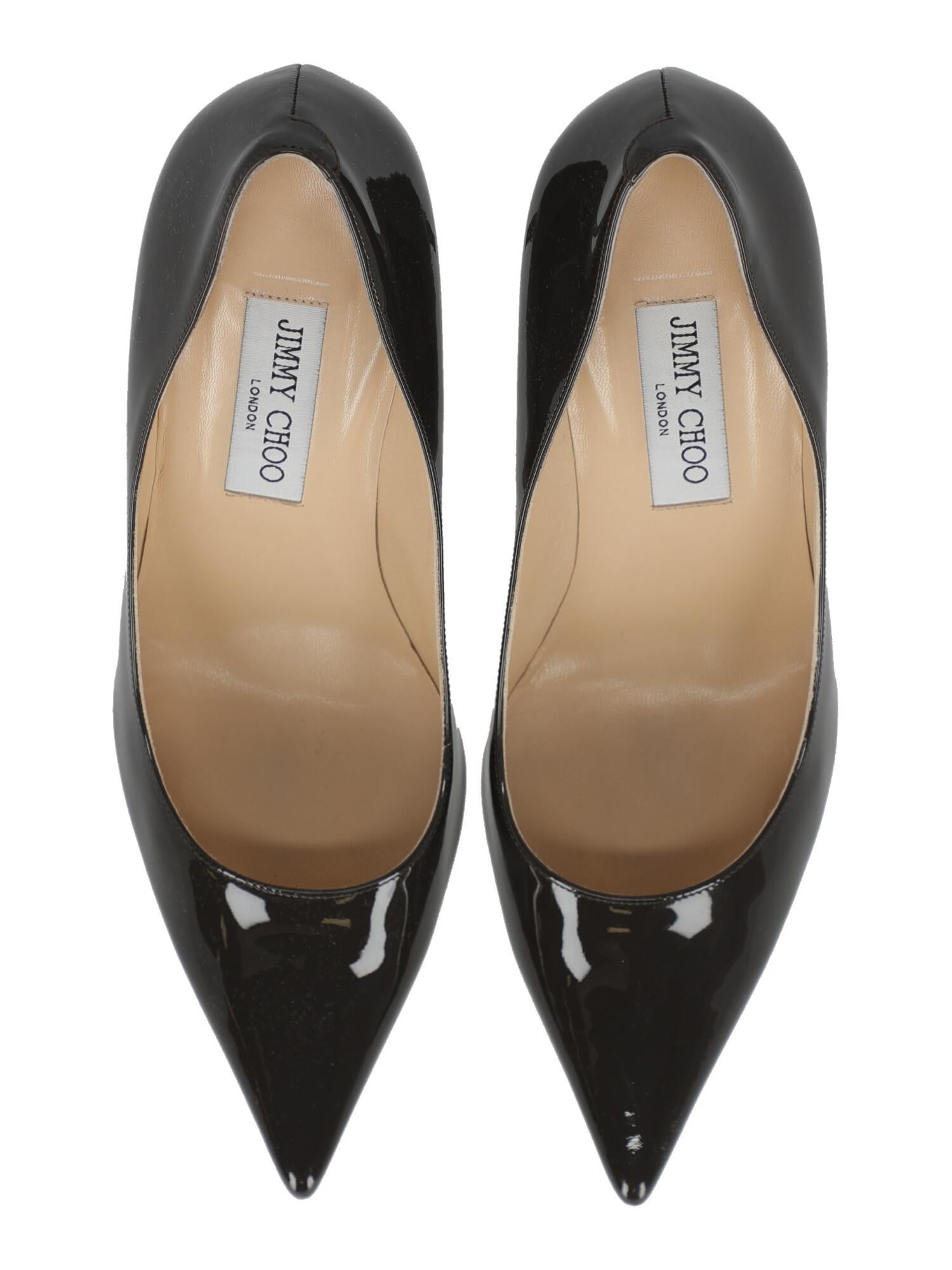 Jimmy Choo Woman Pumps Brown Leather IT 40 For Sale 1