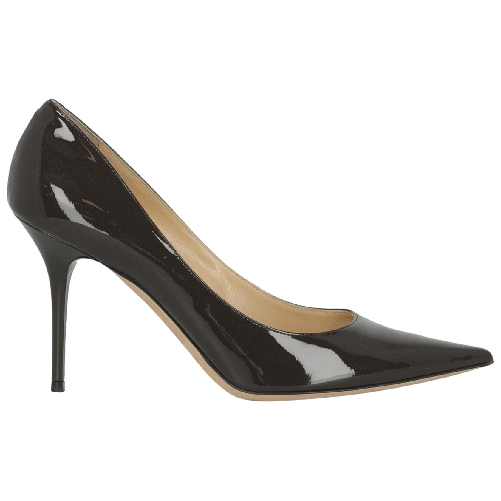 Jimmy Choo Woman Pumps Brown Leather IT 40 For Sale