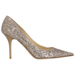 Jimmy Choo Woman Pumps Gold Leather IT 41