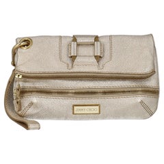Jimmy Choo Women Handbags Gold Leather 
