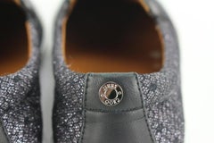 Jimmy Choo Womens Size 39.5 Black Crystal Demi Slip On Sneakers 44jc54s
