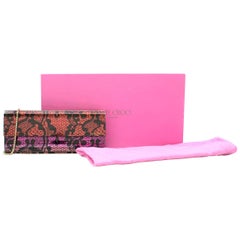 Jimmy Choo x Rob Pruitt Sweetie Lace Mirror Clutch Bag