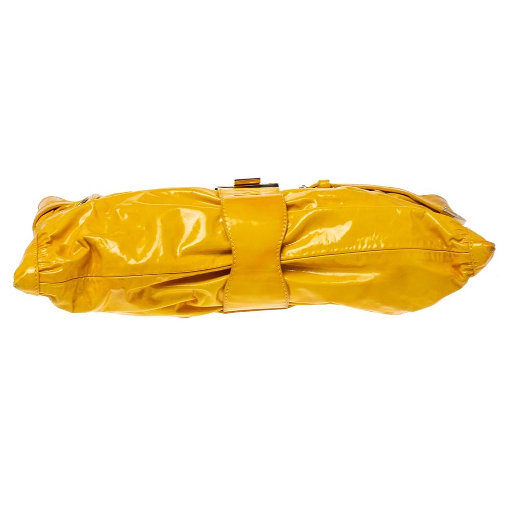 jimmy choo yellow purse