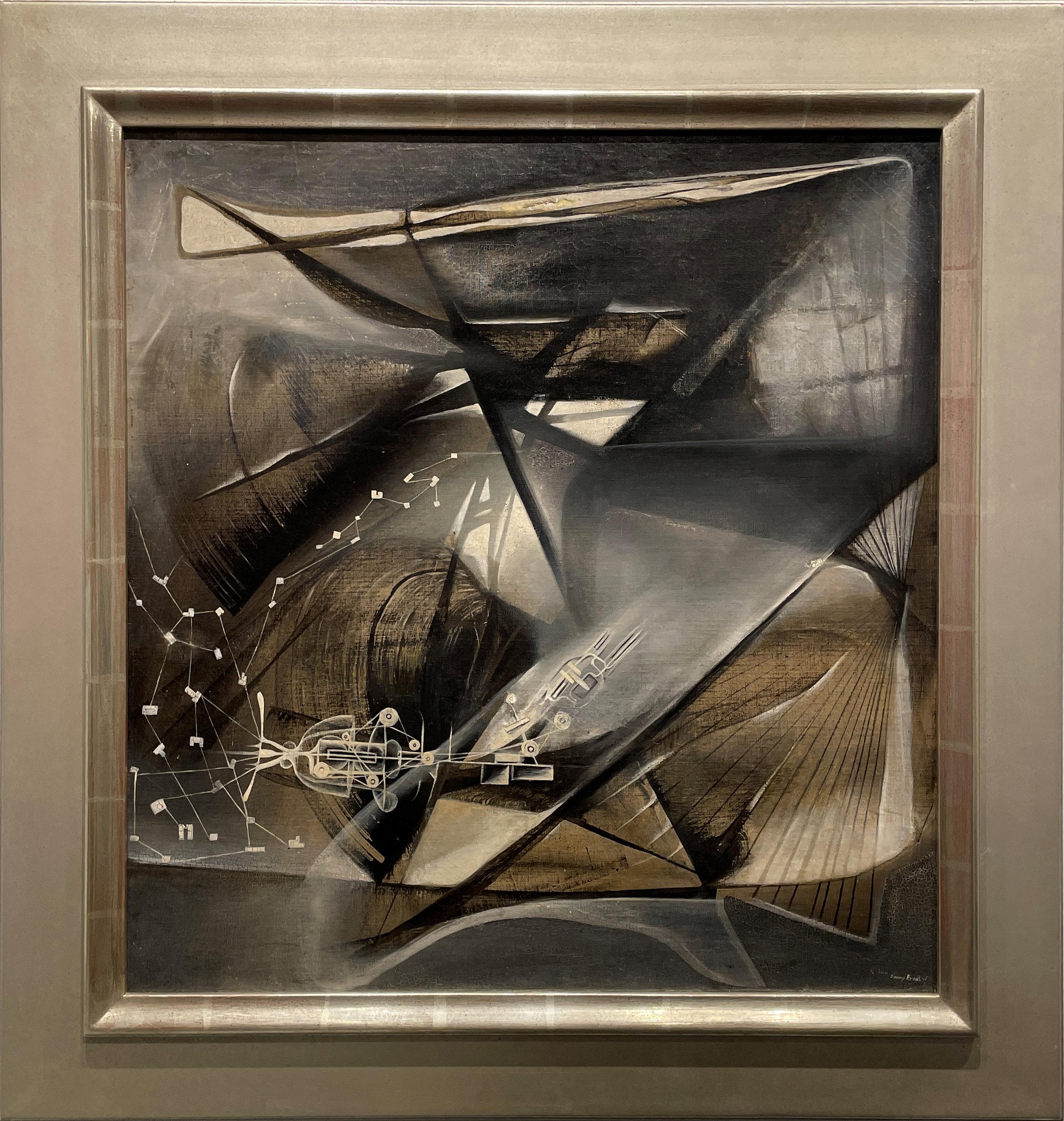„2:19 Blues“ Jimmy Ernst, Louis Armstrong Jazz, Abstrakter Surrealismus 1