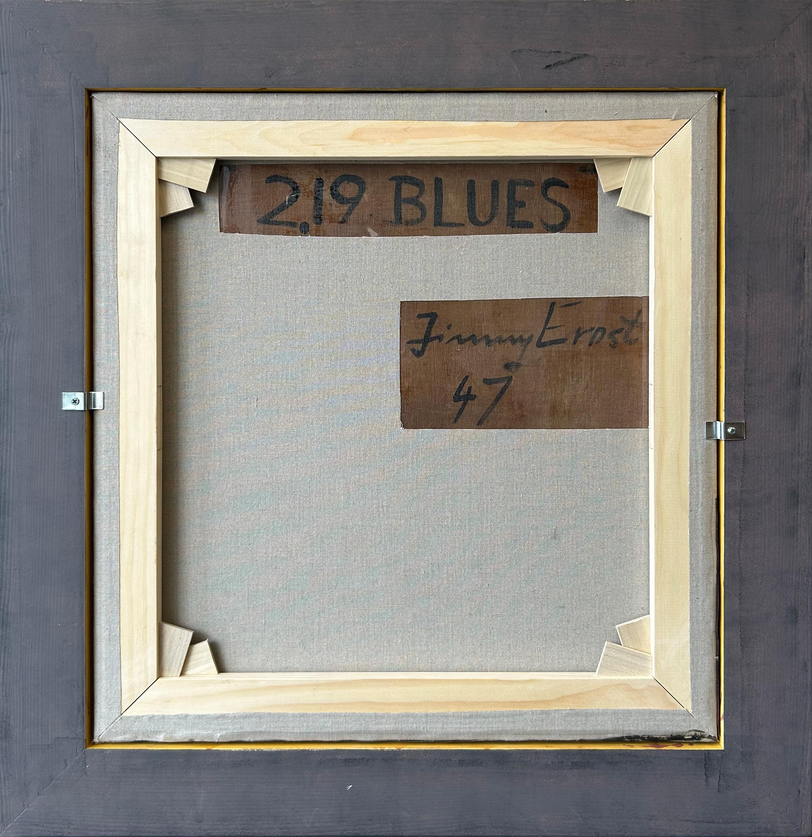 „2:19 Blues“ Jimmy Ernst, Louis Armstrong Jazz, Abstrakter Surrealismus 2