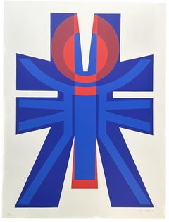 1970 Signed Limited Edition Large Screen Print