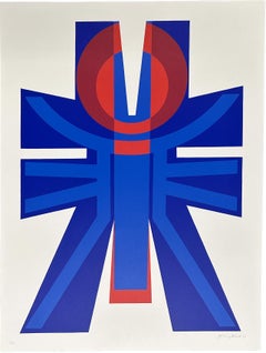 1970 Signed Limited Edition Large Screen Print