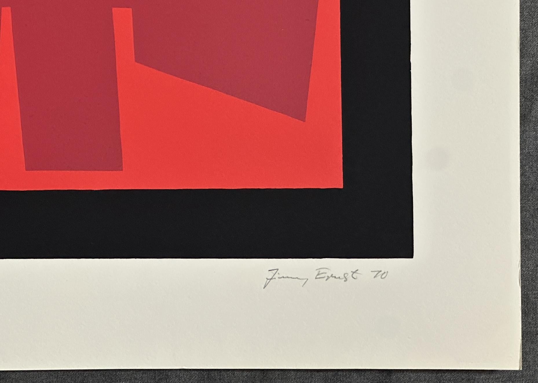 1970 Signed Limited Edition Large Screen Print III For Sale 1