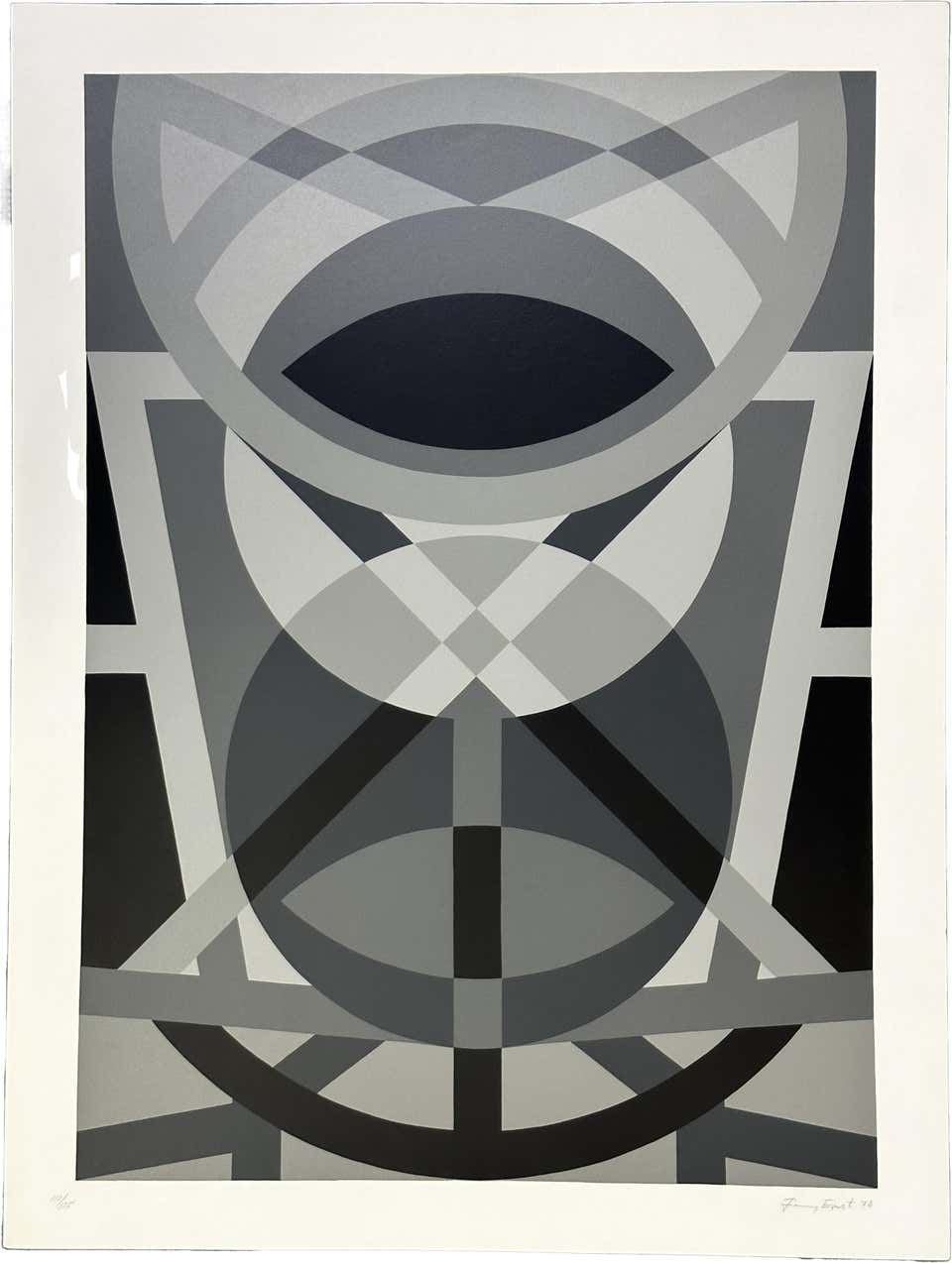 1970 Signed Limited Edition Large Screen Print III