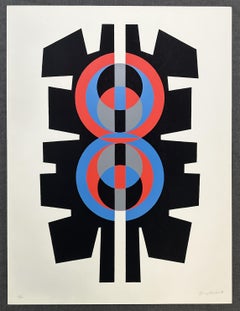 1970 Signed Limited Edition Large Screen Print V