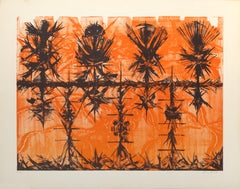 Orange Landscape, Lithograph