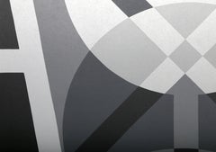 Plate I, Abstrakter geometrischer Raumteiler von Jimmy Ernst