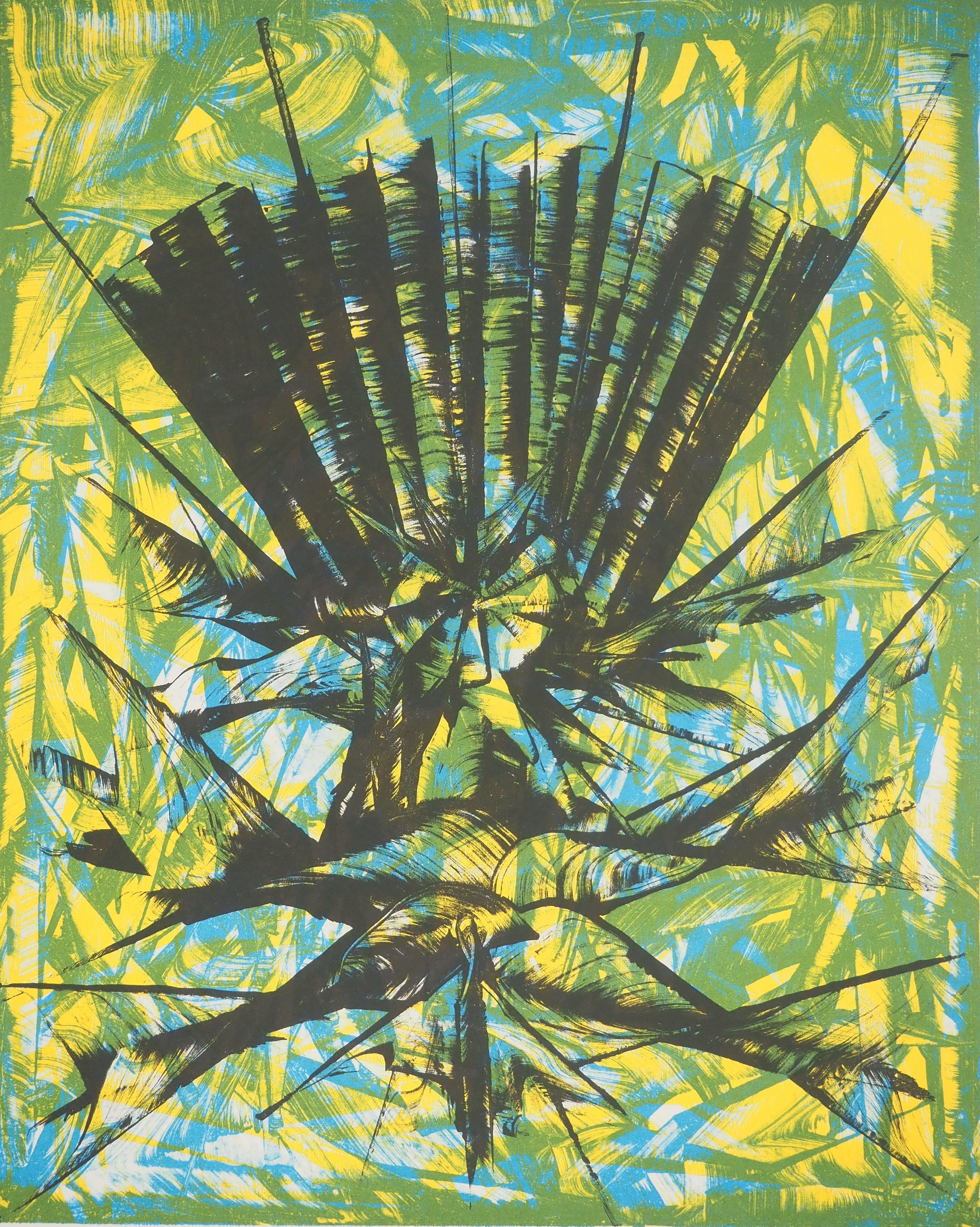 Surrealist Fly - Original lithograph, Handsigned & Limited / 75 - Print by Jimmy Ernst