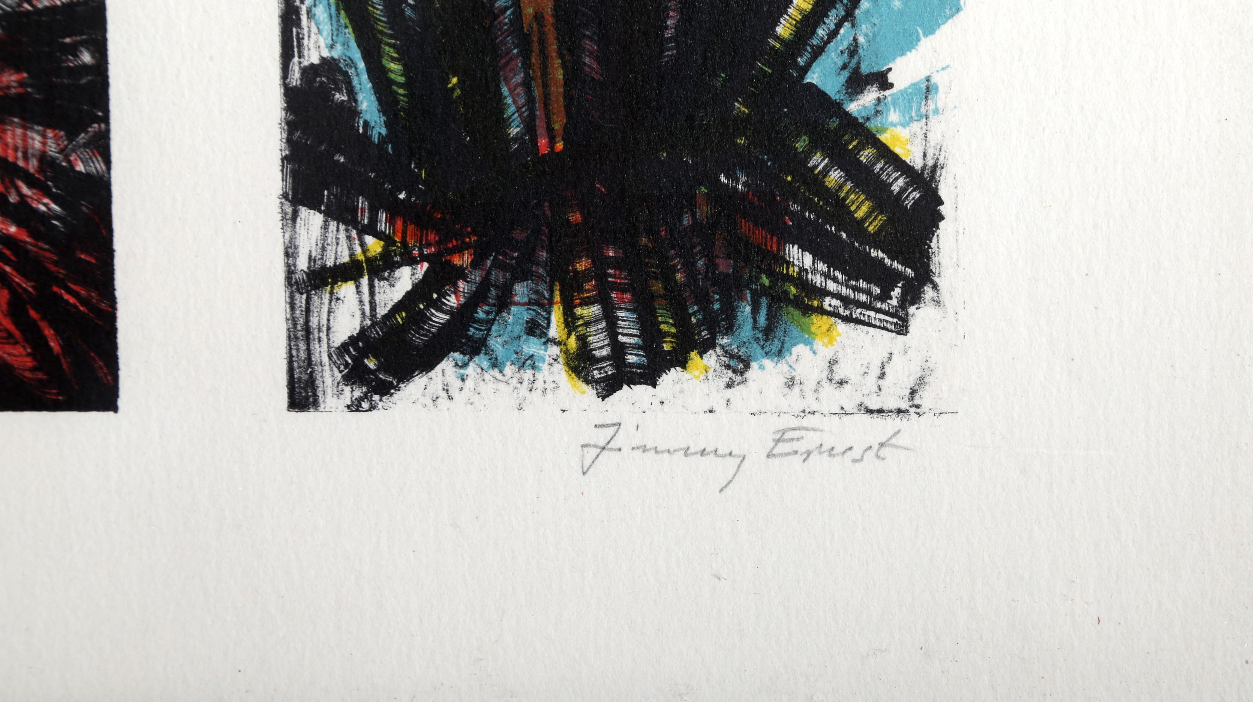 Terra Incognita 13, Lithograph by Jimmy Ernst 2