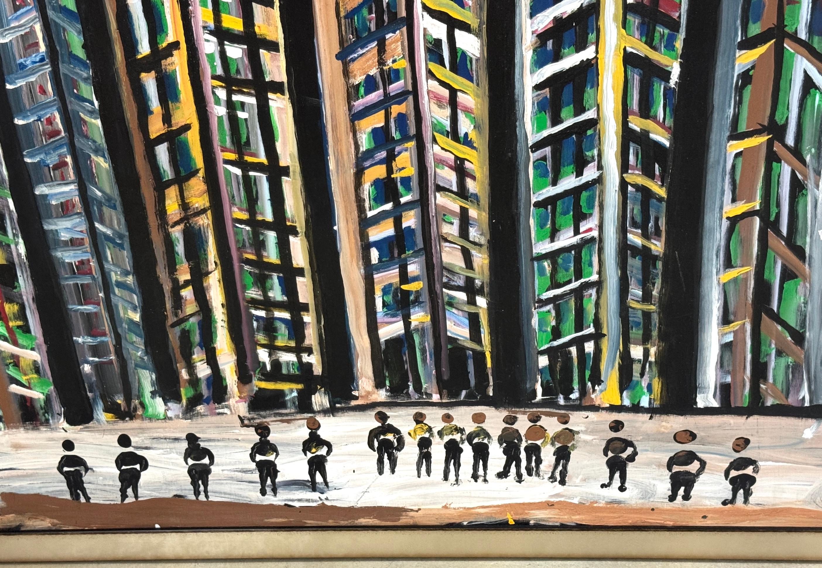 Jimmy Lee Sudduth, (1910–2007) “Untitled (Evening Cityscape, New Orleans)” For Sale 2