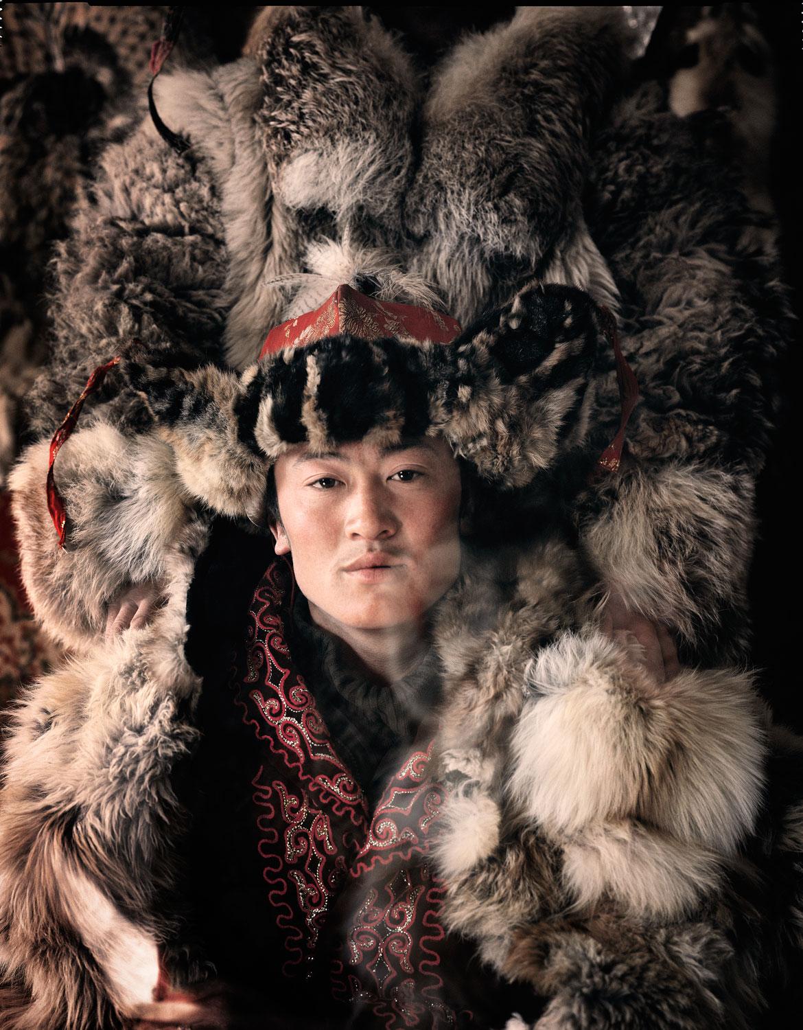 Jimmy Nelson - VI 35 // VI Kazakhs, Mongolie, Photographie 2011, Imprimée d'après