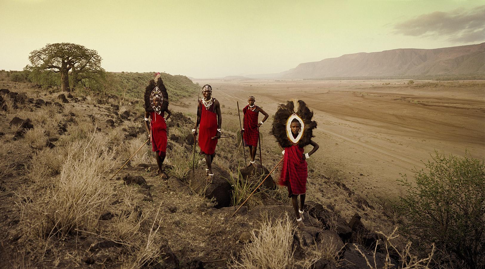 Jimmy Nelson - VIII 450 // VIII Maasai, Fotografie 2010, Nachdruck