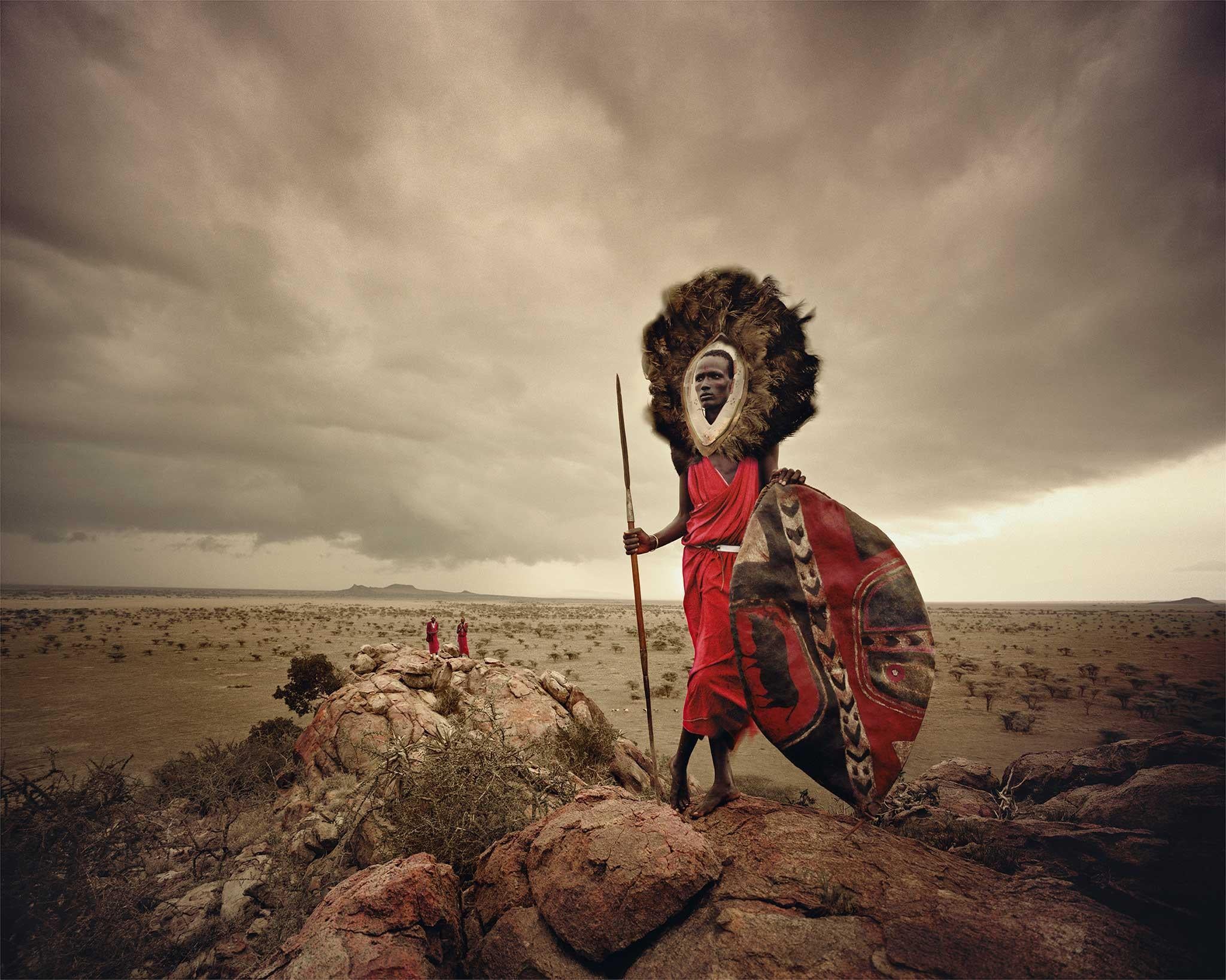 Jimmy Nelson - VIII 477 // VIII Maasai, Fotografie 2010, Nachdruck