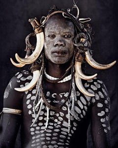 Jimmy Nelson - XI 249 // XI Mursi, Ethiopia, Photography 2011, Printed After