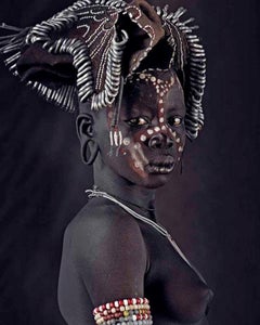 Jimmy Nelson - XI 253C / XI Mursi, Etiopía, Fotografía 2011, Impreso después de