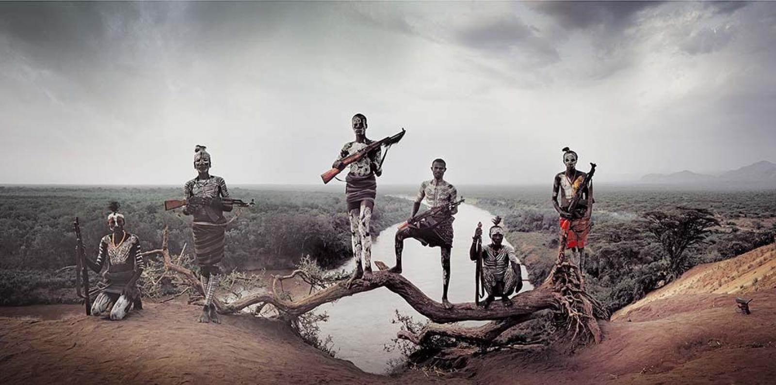 Jimmy Nelson - XIV 376 // XIV Karo, Ethiopia, Photography 2011, Printed After