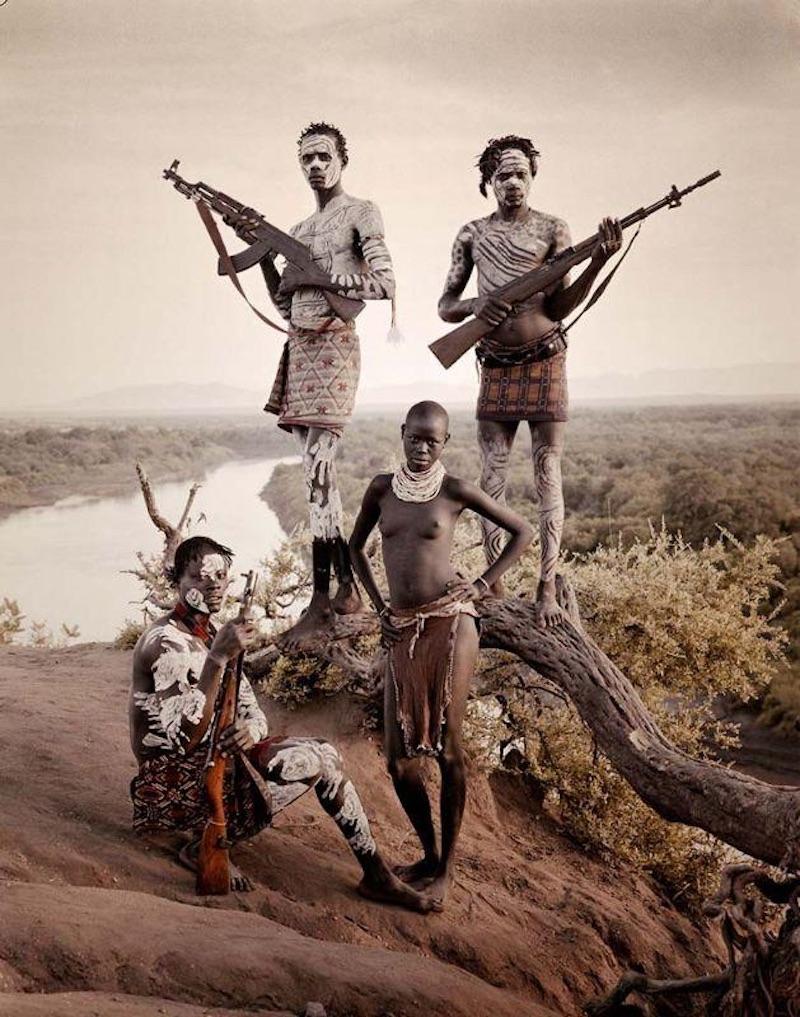 "XIV 380 - Akree, Garo, Locharia & Gobo - Korcho Village - Omo Valley - Ethiopia, 2011

The Omo Valley, situated in Africa’s Great Rift Valley, is home to an estimated 200,000 indigenous peoples who have lived there for millennia. The 20,000-strong