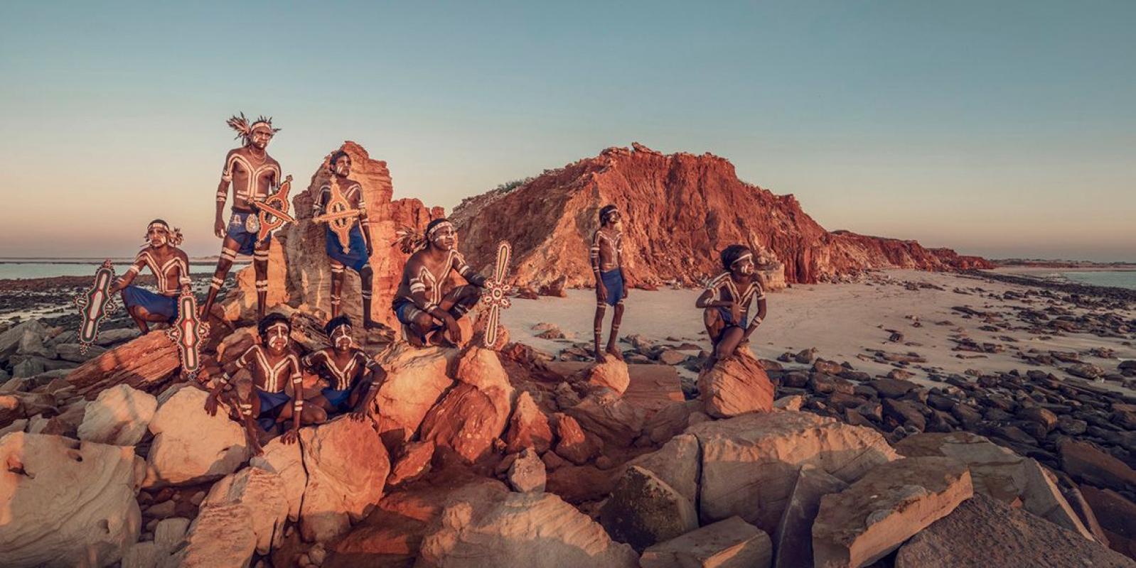 XLI 21 Bardi  Cape Leveque, Dampier Peninsula, The Kimberley  Australia 2018

A part of the Bardi (or Baada) community lives mainly north of the city of Broome on the uppermost point of the Dampier Peninsula. 

They live in harmony with the nearby