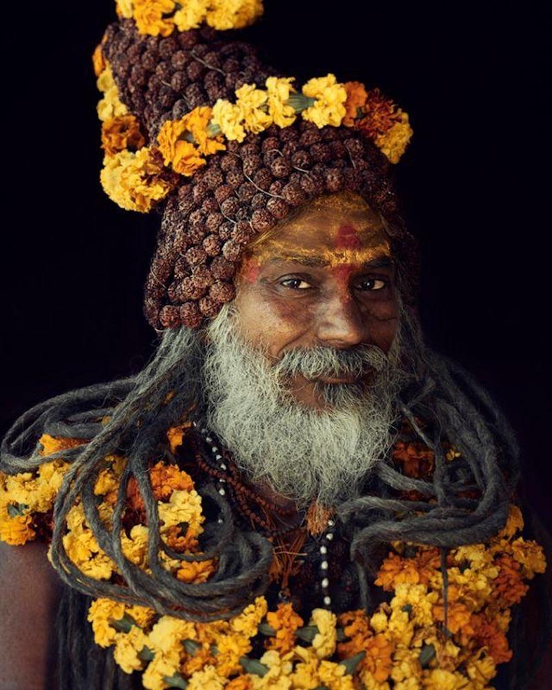 XXIV 11 Sadhu, Haridwar, India 2016

Sadhus (meaning ‘good men’) are devoutly religious Hindus living throughout India. They wear orange clothes representing the colour of the fire in which they have burned all their possessions to be symbolically