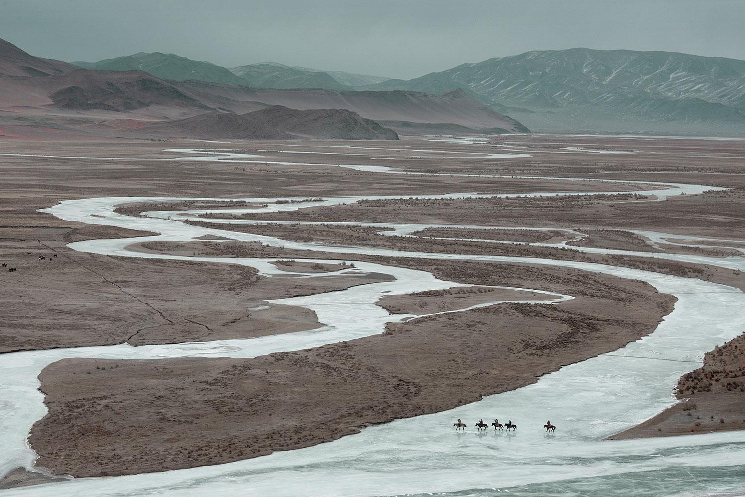 Jimmy Nelson Color Photograph - VI 24 // Kazakhs, Mongolia (24.41" x 33.86")