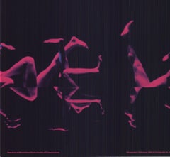 Jimmy Williams - Photographie « American Dance Festival 1986 » rose, noir, offset, 1986