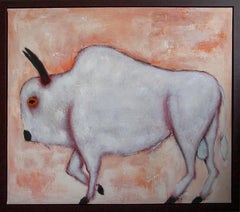 Original acrylic on canvas by Jimmy Wright  UNTITLED - TAURUS
