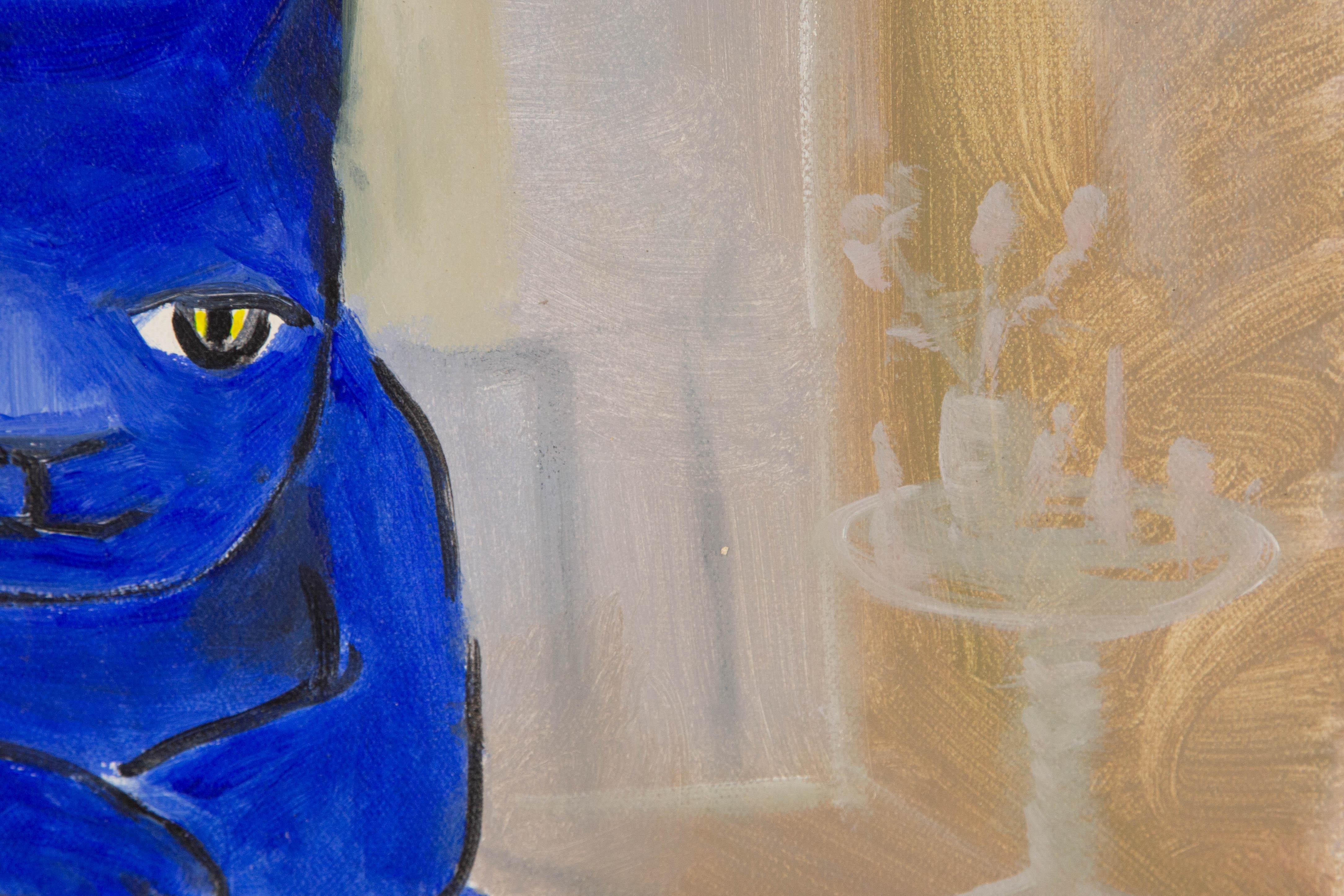 Jin Guo Tierische Original-Acryl auf Leinwand 