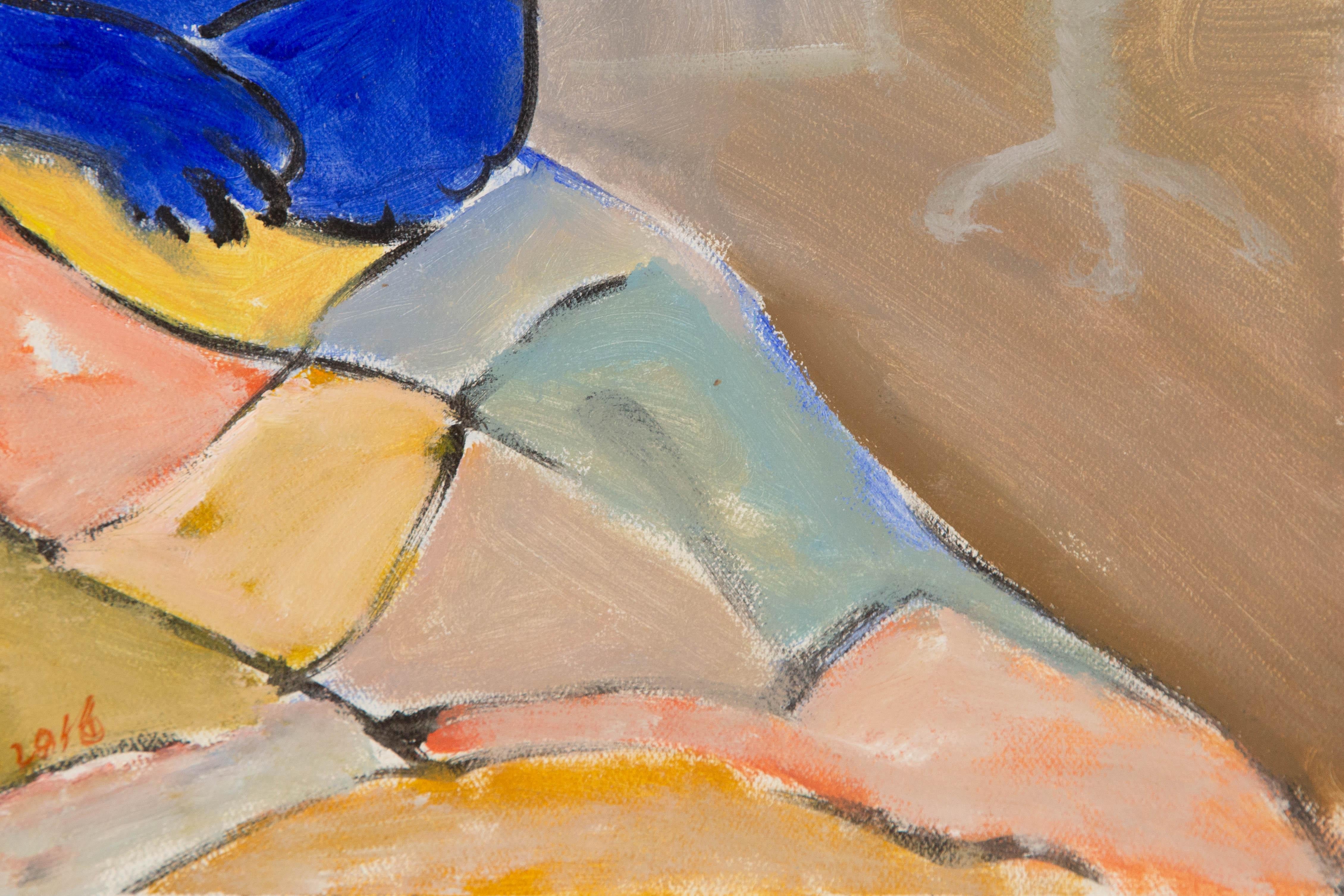 Jin Guo Tierische Original-Acryl auf Leinwand 