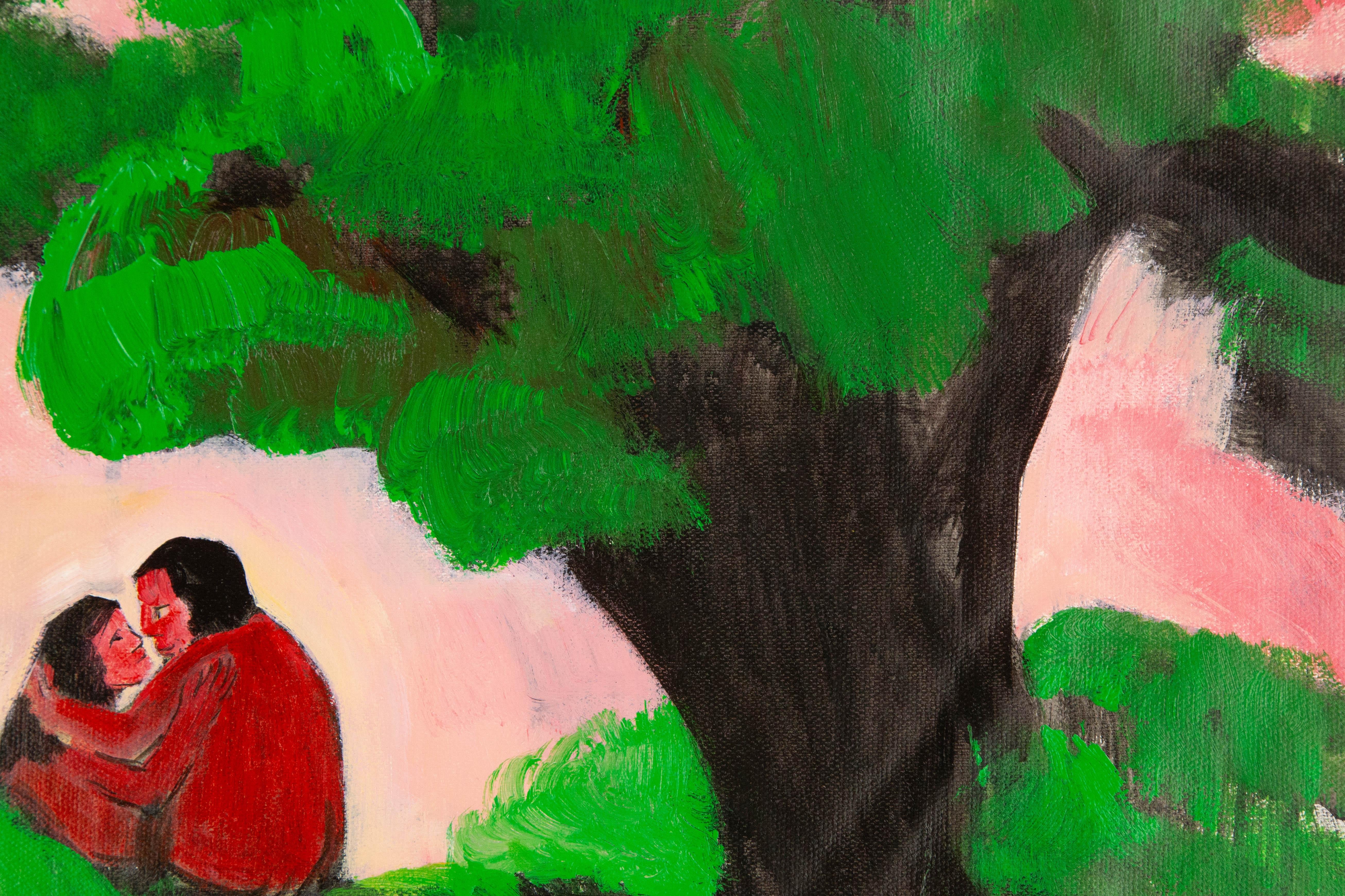Jin Guo Contemporary Original-Acryl-Gemälde 