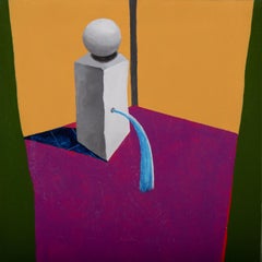 Liu Jin Pittura ad olio surrealista originale "Piano di produzione-2