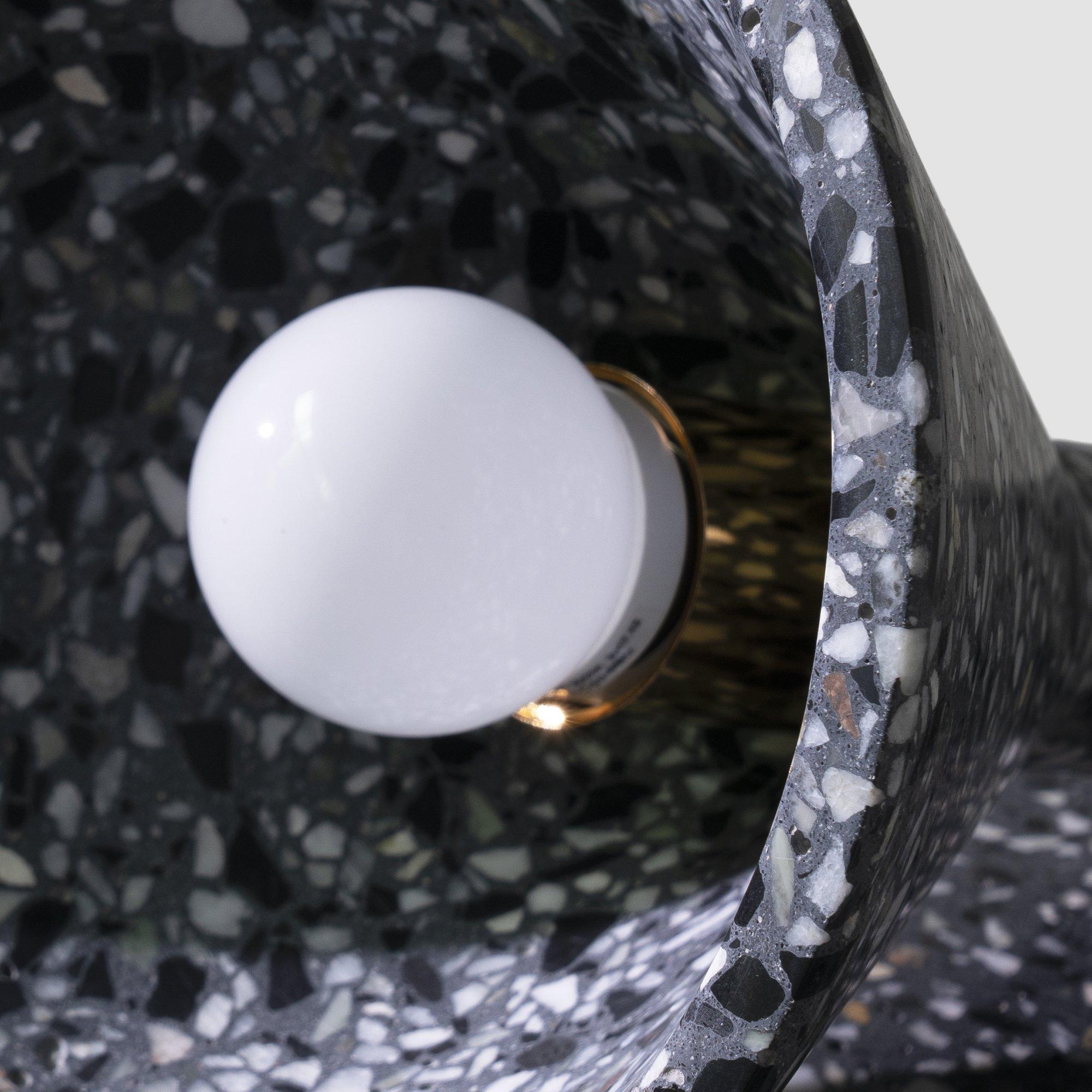 JIN Pendant Lamp, White Terrazzo In New Condition For Sale In Paris, FR