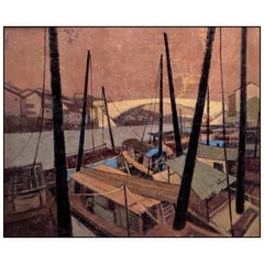 Pintura figurativa de paisaje-Paisaje perdido