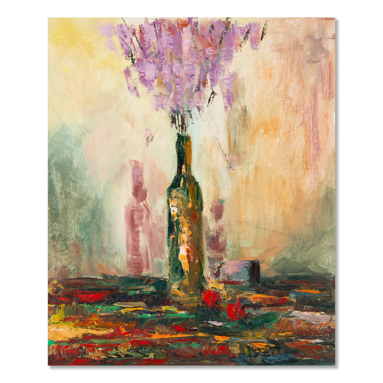  Title: The Imagery
 Medium: Oil on canvas
 Size: 23 x 19 inches
 Frame: Framing options available!
 Condition: The painting appears to be in excellent condition.
 
 Year: 2015
 Artist: Jincheng Zhao
 Signature: Signed
 Signature Location: Lower