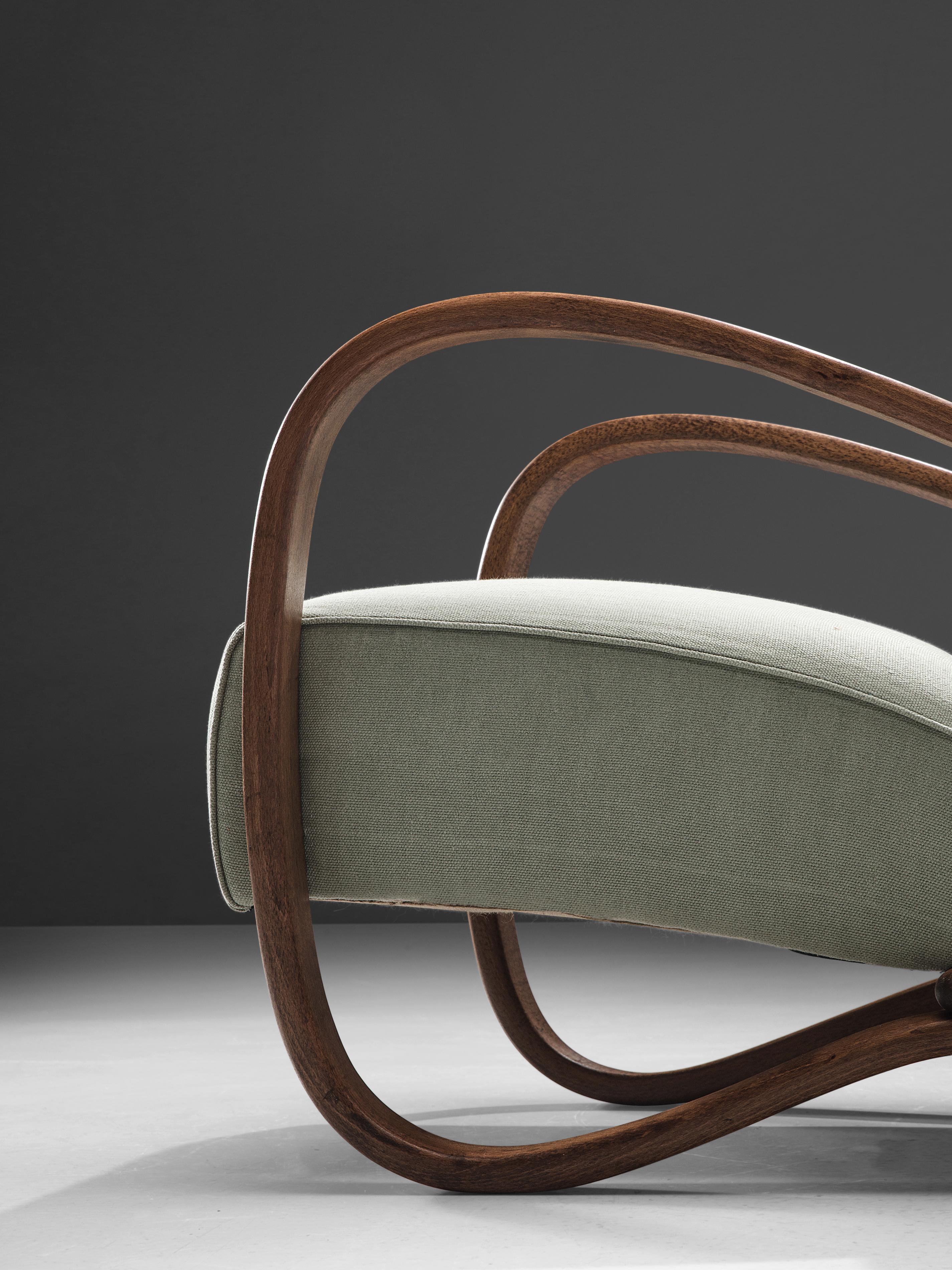 Art Deco Jindrich Halabala Customizable Lounge Chairs