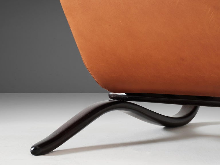 Czech Jindrich Halabala Customizable Lounge Chairs For Sale