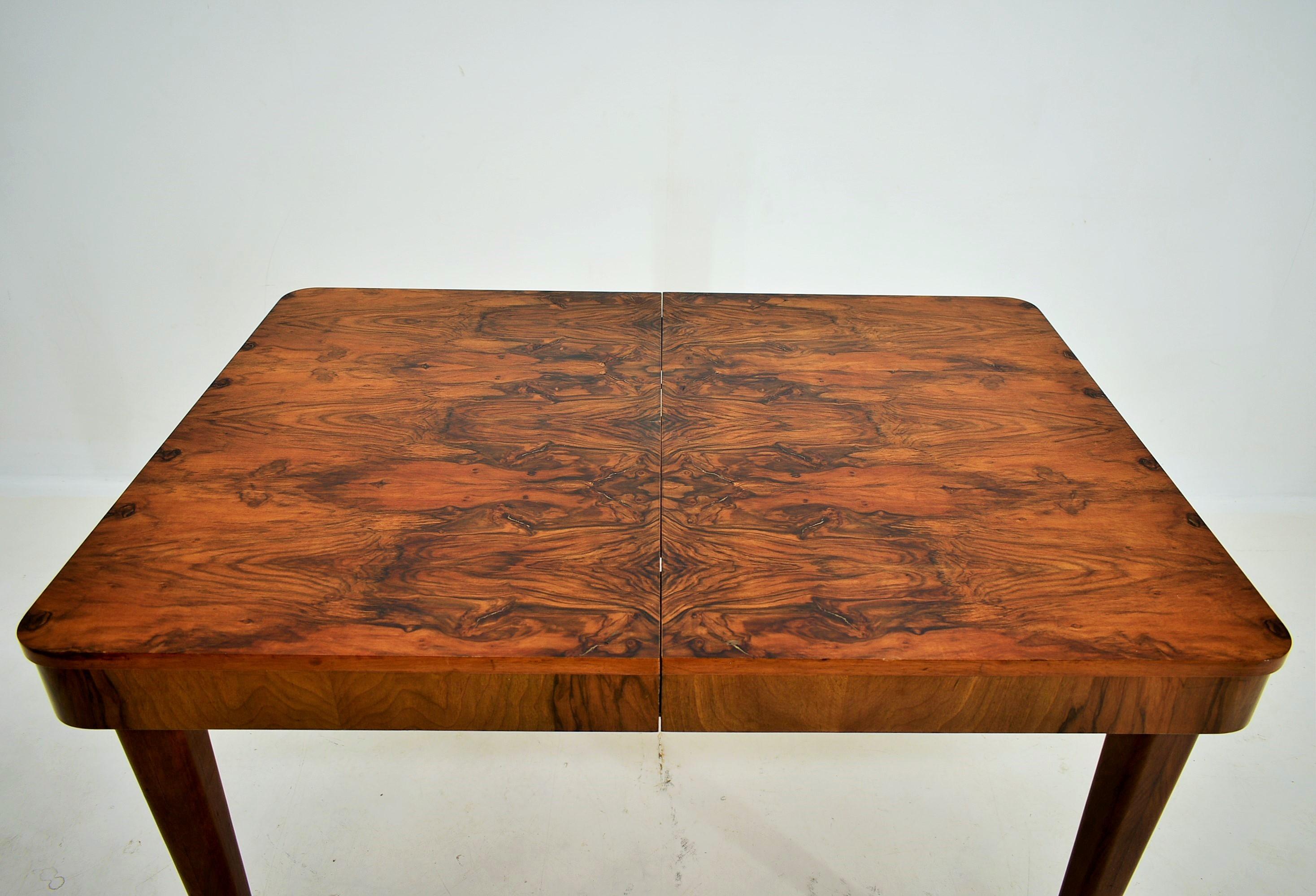 Jindřich Halabala Extendable Dining Table for Up Zavody, 1950s 7