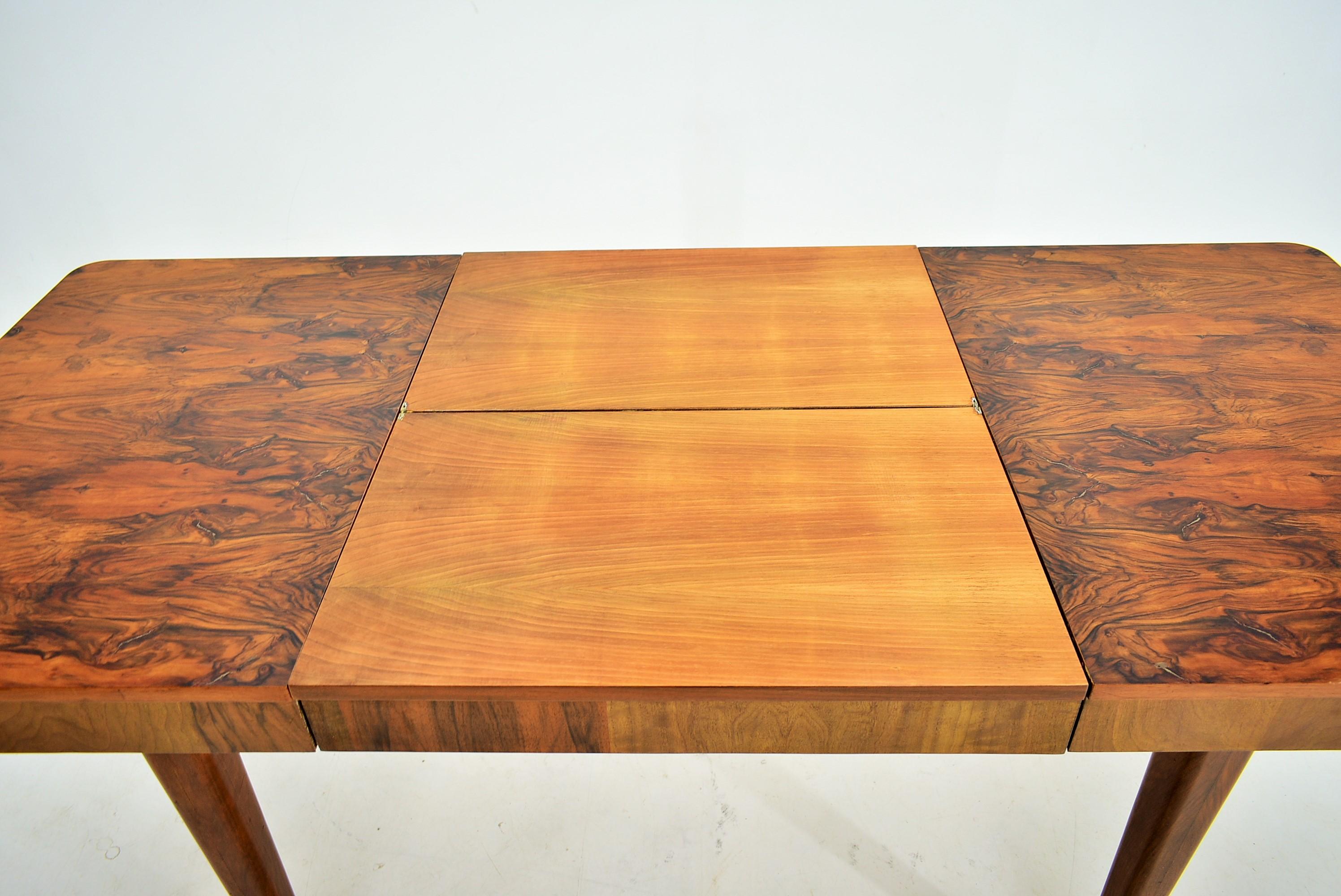 Jindřich Halabala Extendable Dining Table for Up Zavody, 1950s 8