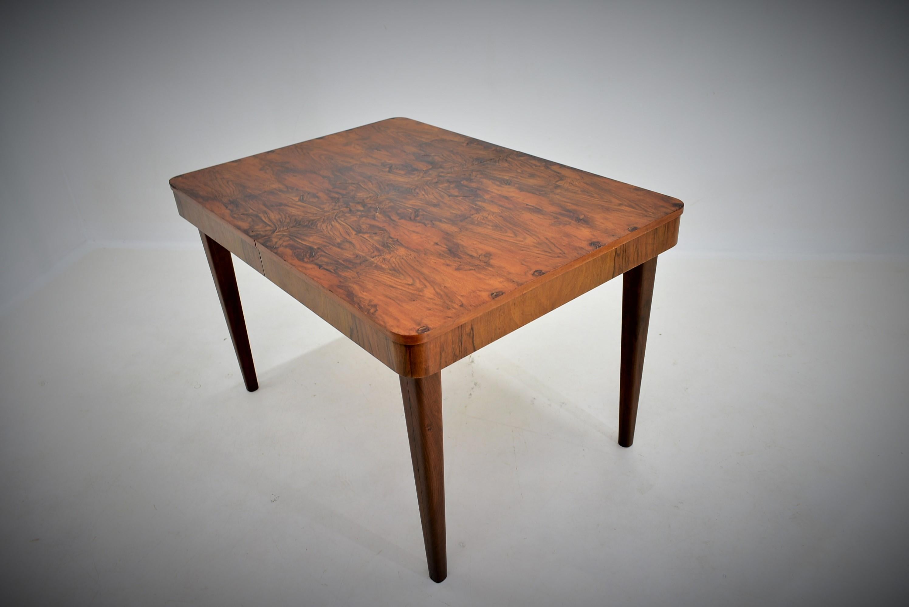 Jindřich Halabala Extendable Dining Table for Up Zavody, 1950s 1