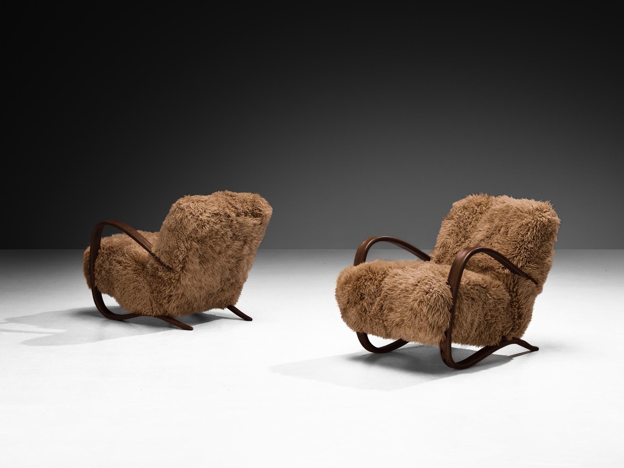 Jindrich Beeche, chaises longues, modèle 